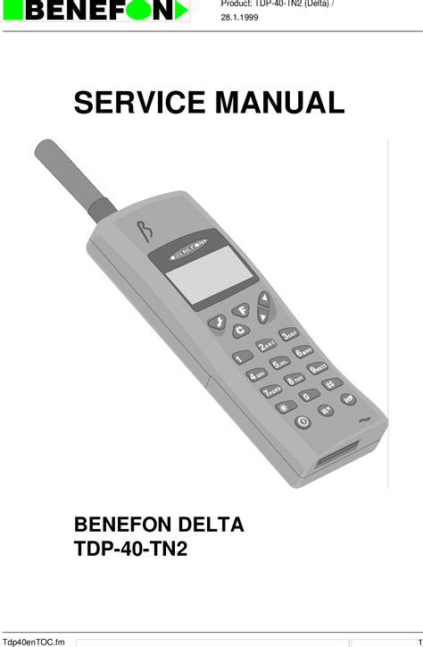 Benefon Delta TDP-40-TN2